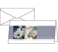 Sigel DS208 Greetings Cards with German Text "Anteilnahme" ("Condolences") Pack