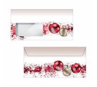 SIGEL DU040 Christmas envelopes "Frozen", DL, with window, 90 gsm, 50 Pieces