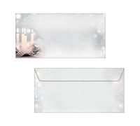 SIGEL DU178 Christmas envelopes "Christmas Silence", DL, without window, 90 gsm,