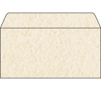 SIGEL DU181 TextuRed envelopes, DL, 90 gsm, parchment Beige, 50 Pieces Perga Cha
