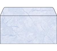 SIGEL DU186 TextuRed envelopes, DL, 90 gsm, granite Blue, 50 Pieces
