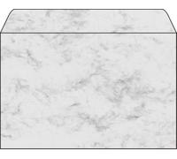 SIGEL DU202 Marbled envelopes, C5, 90 gsm, Grey, 25 Pieces