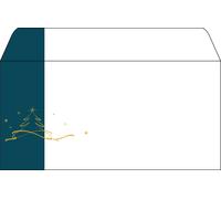 SIGEL DU254 Christmas envelopes "Christmas tree", gummed, DL, 50 Pieces