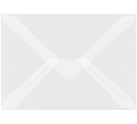 SIGEL Envelopes 22.90 x 16.20 cm | DU230, C5 format, transparent, 25 pieces