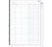 SIGEL Expres 30226 Doorschrijfkasboek Dutch Cash Book SD A4