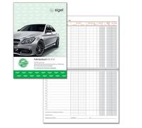 SIGEL FA514 logbook for Cars, Trucks, A5, 64 Pages | FA514, tax office compliant for Germany and Austria