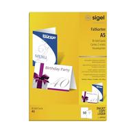 SIGEL DP910 Greeting Cards, A4 (A4) , 50 sheets equal to 50 Pieces