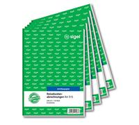 Sigel Forms - Travel Abrechnungen A5 Single Travel 5 Piece