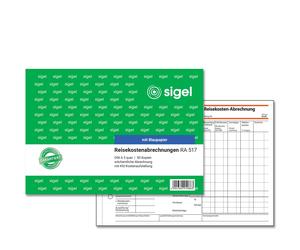 Sigel Forms - Travel Abrechnungen A5q Weekly Pack of 1