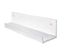 SIGEL GA111 Picture Ledge Shelf for Decorative Objects, 50 cm, clear, acrylic