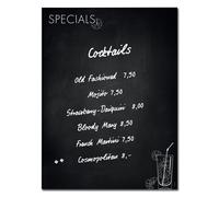 Sigel GL276 magnetic board Glass 1200 x 900 mm Black