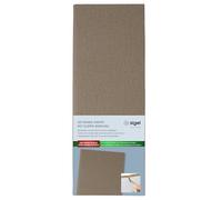 SIGEL GM102 Beverage Folder - 1 piece - incl. 2 Double Clear Pockets for 8 Pages - Rubber Binding - 1/2 A4 - Beige