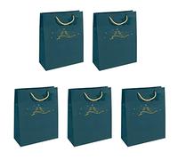 SIGEL GT034 Gift bag large, petrol Blue, 26 x 33 cm