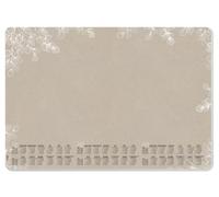 SIGEL H6316 Paper Desk pad- Eucalyptus Leaves - Brown/White/Black - Approx. A2-2026/2027/2028 - DE/EN/FR/NL - 30 Sheets - FSC-Certified