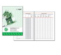 Sigel HA514 Accounts Book for Recording Expenses, A5, 80 Seiten