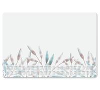 SIGEL HO303 Paper Desk Pad, with 3-Year Calendar, A2 (59.5 x 41 cm), Design Frosted Leaves, 80gsm, 30 Sheets