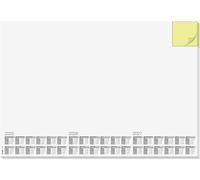 SIGEL HO490 Paper Desk Pad, with 3-year calendar, A2 (59.5 x 41 cm), design rel