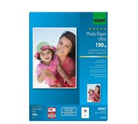 SIGEL IP639 InkJet Ultra Photo Paper, glossy, 190 gsm, A4, 50 sheets