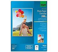SIGEL IP711 Everday Photo Paper, InkJet, glossy, 200 gsm, A4, 50 sheets