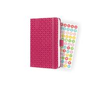 SIGEL J3104 Jolie Weekly diary 2023 - hardcover - 9,5 x 15 cm - 174 pages - pink