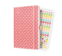 SIGEL J3111 Jolie Weekly Diary 2023 - Hardcover - 13,5 x 20,3 cm - 174 Pages - Rose
