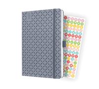 SIGEL J3121 Jolie Weekly diary 2023 - hardcover - 13,5 x 20,3 cm - 174 pages - light grey
