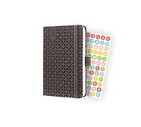 SIGEL J3122 Jolie Weekly diary 2023 - hardcover - 9,5 x 15 cm - 174 pages - brown
