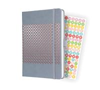 SIGEL J3209 Weekly diary Jolie 2023 - approx. A5 - light grey - hardcover - 2 pages = 1 week - 174 S.