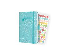 SIGEL J3302 Jolie Weekly diary 2023 - Blue Happiness - 9,5 x 15 cm - hardcover - 174 pages - light blue