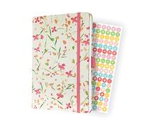 SIGEL J3307 Jolie Weekly diary 2023 - Bloom Pink - 13,5 x 20,3 cm - hardcover - 174 pages - white, pink