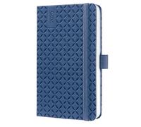 SIGEL J5100 Jolie Weekly Planner 2025, hardcover, 9,5 x 15 cm, 174 Pages, Blue