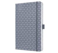 SIGEL J5121 Jolie Weekly Planner 2025, hardcover, 13,5 x 20,3 cm, 174 Pages, Light Grey
