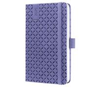 SIGEL J5124 Jolie Weekly Planner 2025, hardcover, 9,5 x 15 cm, 174 Pages, Purple