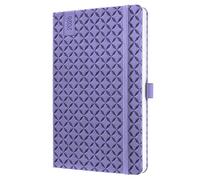 SIGEL J6125 Weekly planner Jolie 2026-1 year - approx. A5 - Dark Purple - 2 pages = 1 week - hardcover - 80 gsm - purple - 174 p. - FSC-certified