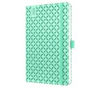 SIGEL J6127 Weekly planner Jolie 2026-1 year - approx. A5 - Mint Green - 2 pages = 1 week - hardcover - 80 gsm - mint green - 174 p. - FSC-certified