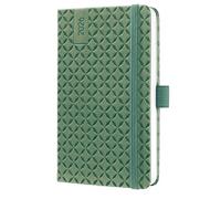 SIGEL J6134 Weekly planner Jolie 2026-1 year - approx. A6 - Natural Green - 2 pages = 1 week - hardcover - 80 gsm - green - 174 p. - FSC-certified