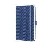 SIGEL JN100 Notebook Jolie, approx. A6, lined, hardcover, design indigo Blue