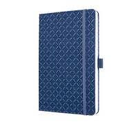 SIGEL JN101 Notebook Jolie, approx. A5, lined, hardcover, design indigo Blue