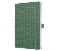 Sigel JN141 Notebook Jolie - Natural Green - approx. A5 - lined - hardcover - green - 174 p. - 80 gsm - FSC-certified