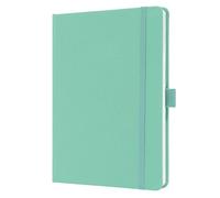Sigel Jolie Notebook Hard Cover A5 Ruled Mighty Mint (Pack of 2)