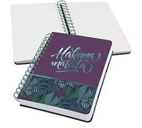 SIGEL JN613 Jolie Spiral notebook, Jungle Dreams, dotted (dot grid), 120 gsm, 16,8 x 21,5 cm, hardcover, 240 pages, purple, Turquoise, Green