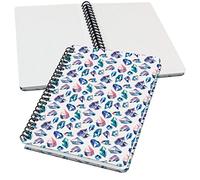 SIGEL JN616 Jolie Spiral notebook, Fairy Gems, dotted (dot grid), 100 gsm, 16,2 x 21,5 cm, hardcover, 120 pages, Pink, violet, Blue