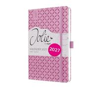 SIGEL Jolie 2027 weekly planner A5, hard cover