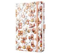 Sigel Jolie notebook A5 hardcover | JN363, ruled, 174 FSC pages, for ideas, journaling & organisation, elastic closure, apricot/coral/red