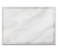 SIGEL JS105 Paper Desk pad Glittery Joy, DE, A3, 30 Sheets, FSC-Certified, Jolie