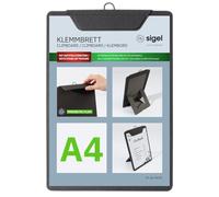 SIGEL KB110 Menu clipboard - 1 Piece - A4 - Anthracite