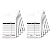Sigel KC620 Receipt Book, 2 Box, with Addition Page Pack of 10