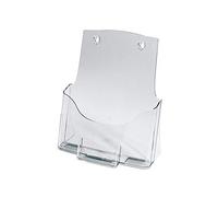 SIGEL LH111 Table-Top Literature Holder, for A4, with additional business card compartment, uv resistant acrylic, clear, 1 Piece