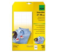 SIGEL LP715 Price Tags, 2.7 x 4 cm, 200 gsm, White, 1470 Pieces equal to 30 shee