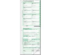 Sigel MA441 Payment Orders for Automatic Processing Carbonless 25 (2 x 2 Sheets - A4 Size